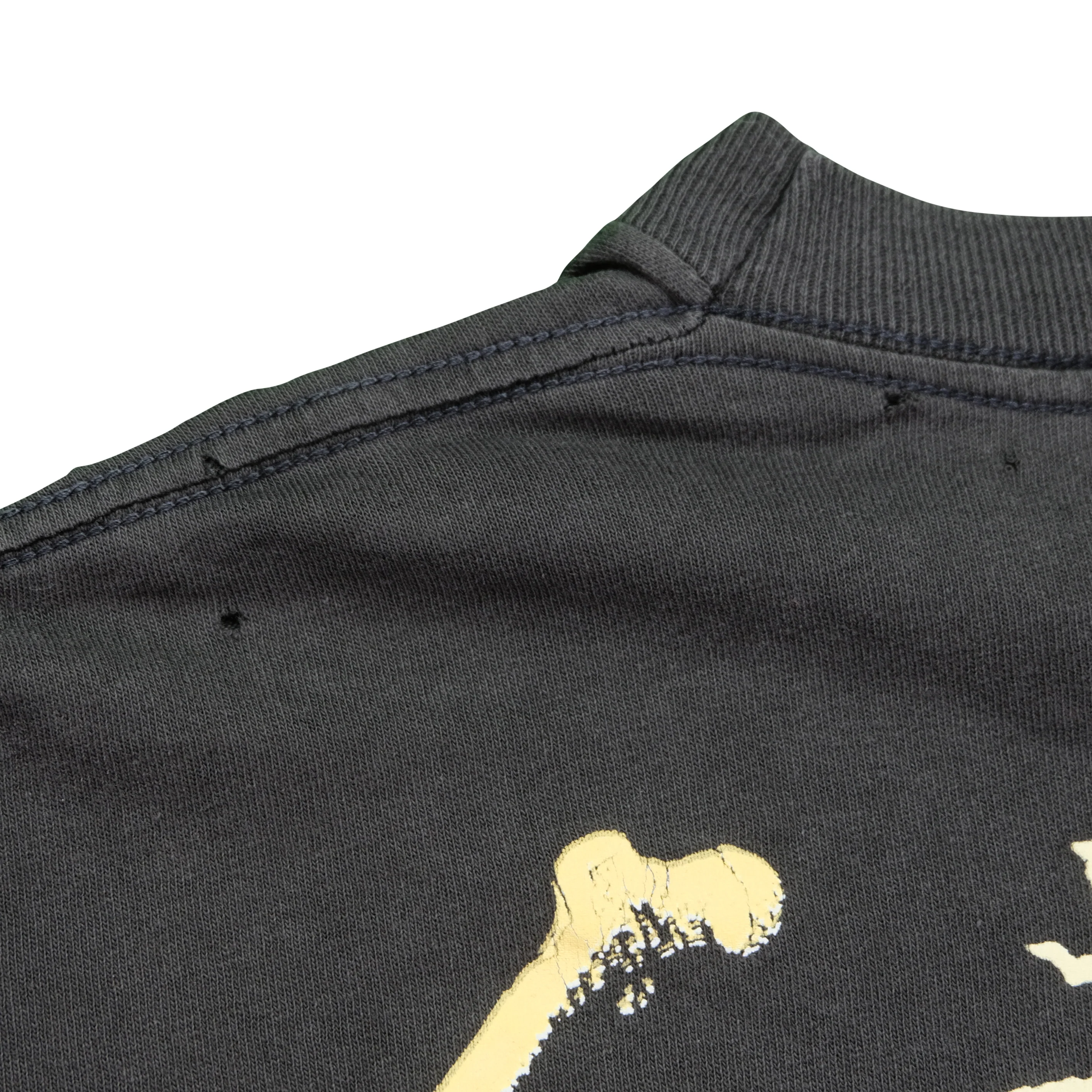 Vintage Rush Roll The Bones Album 1991 Tour Pushead T Shirt 90s Black - Image 8