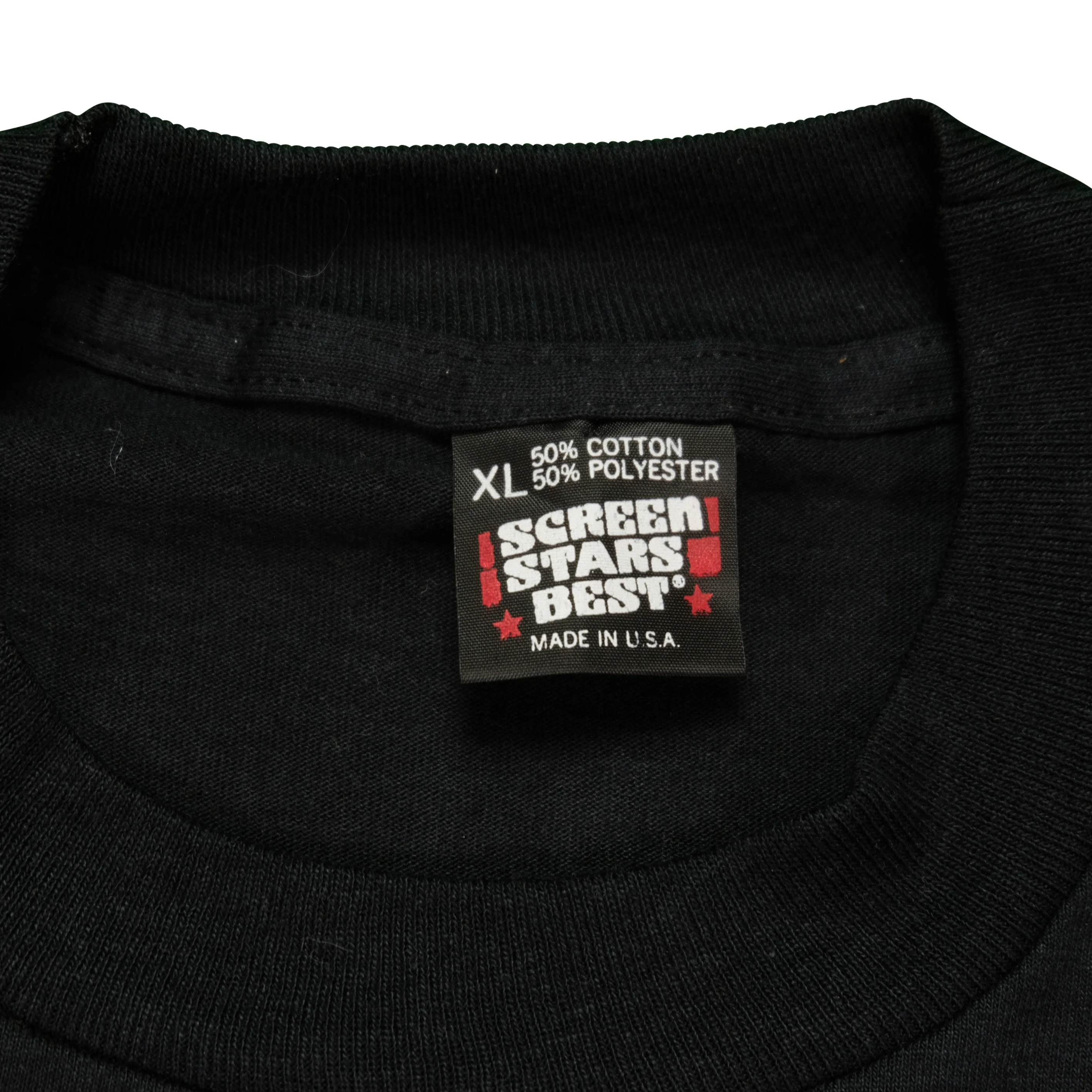 Vintage SCREEN STARS HBO Video Switch Film Roll T Shirt 90s Black XL - Image 4