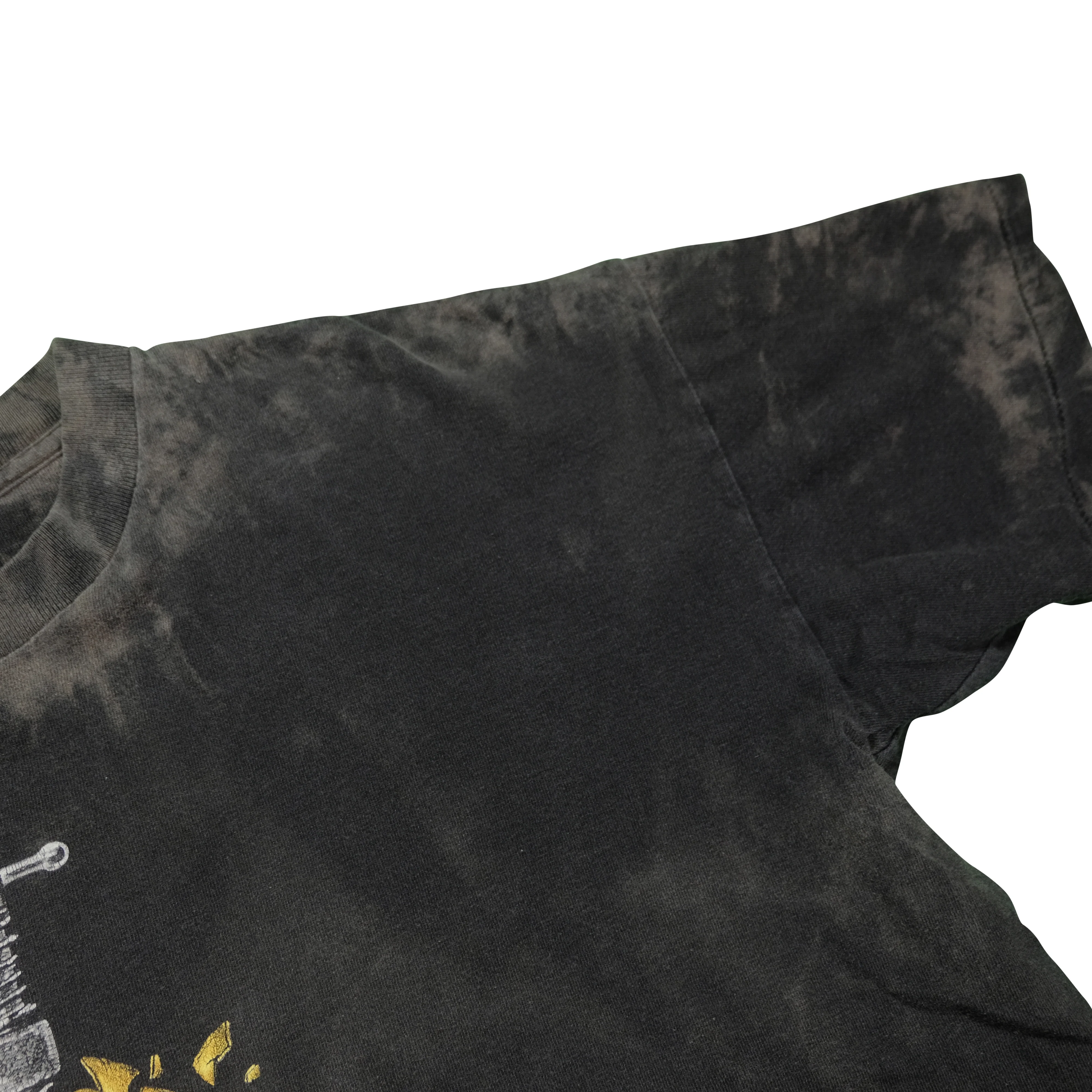Vintage SIGNAL Crack is a Killer Vice Crushed Skull T Shirt 90s Black L - Image 5