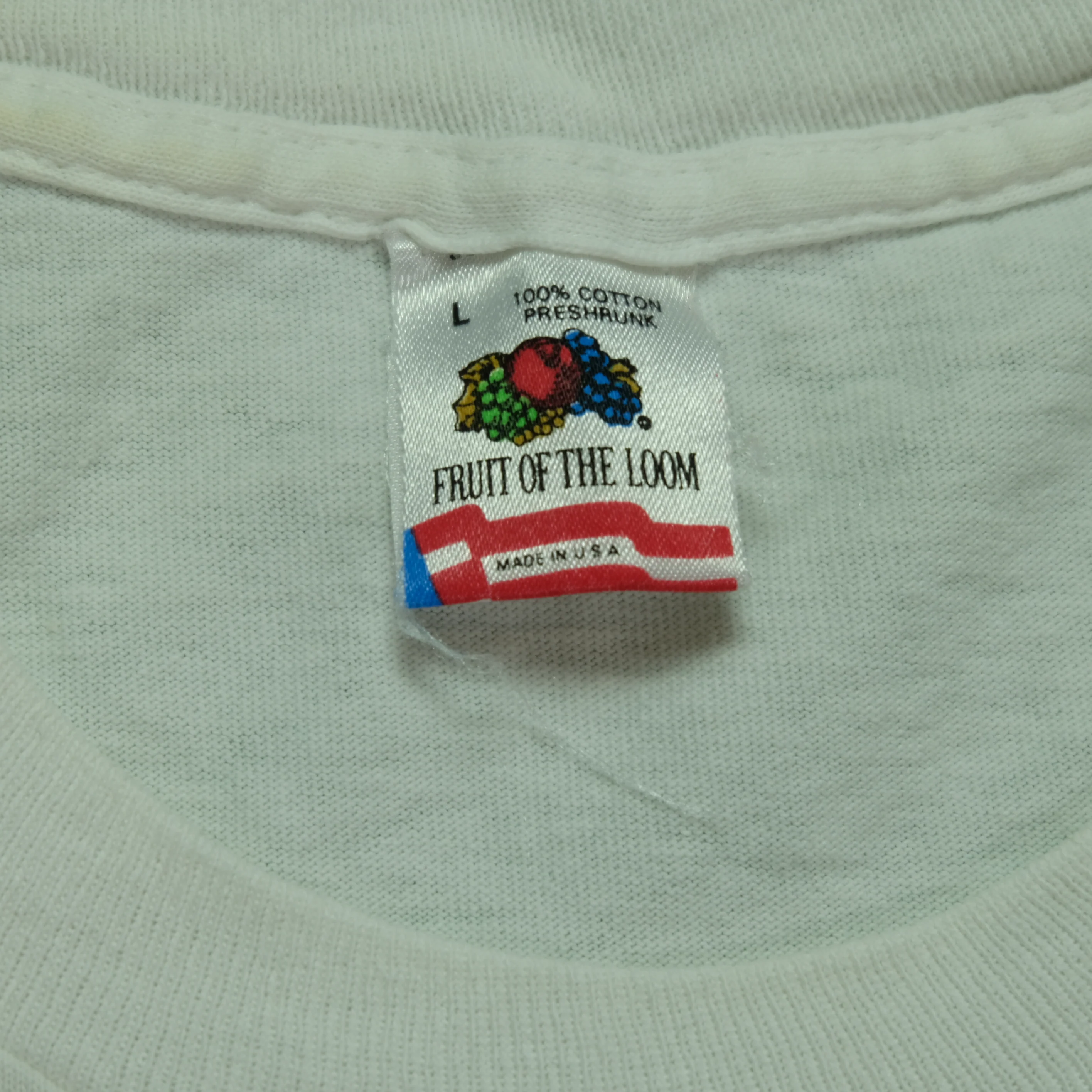Vintage Soho New York Foravi Art 1987 T Shirt 80s White L - Image 4