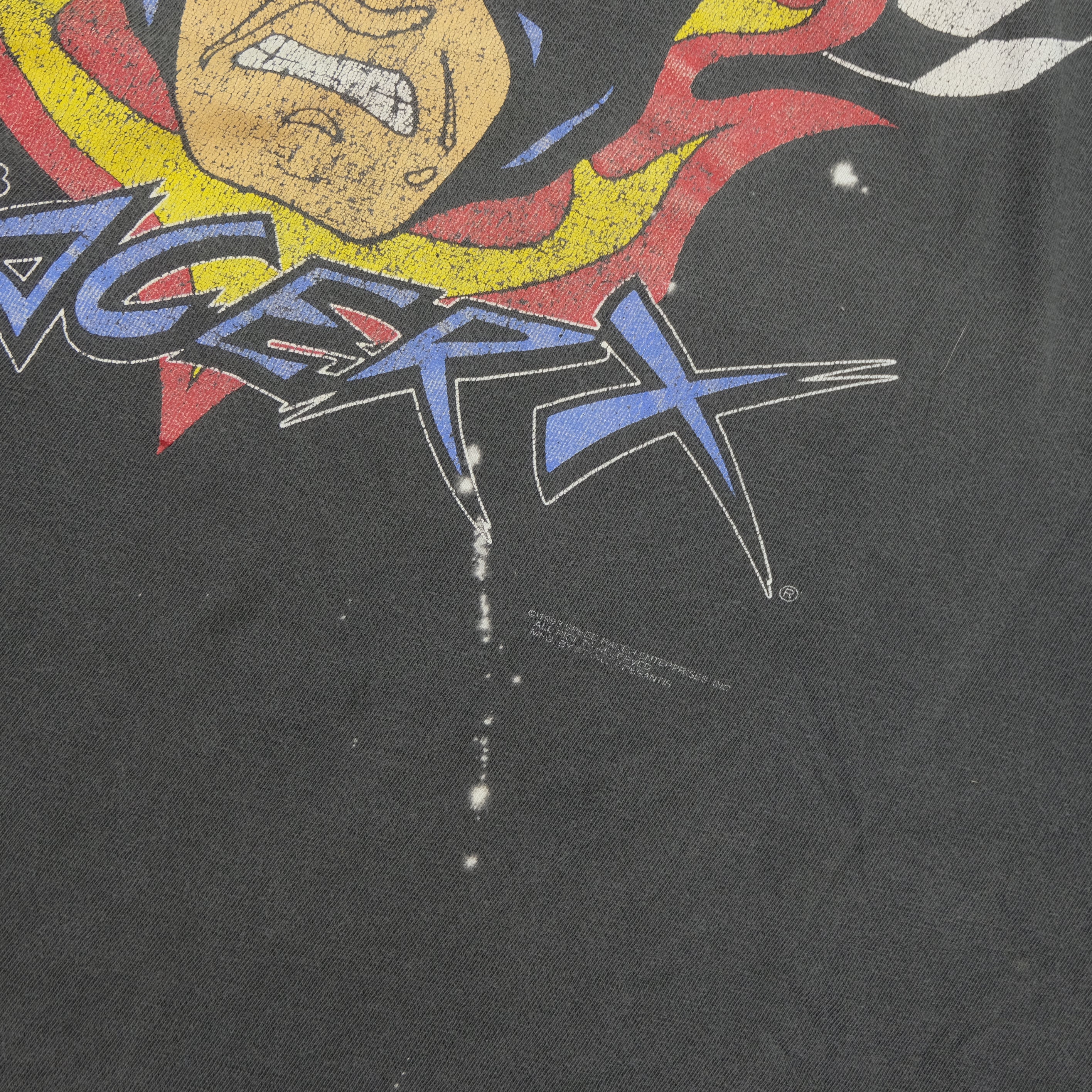 Vintage STANLEY DESANTIS Racer X Speed Racer 1993 T Shirt 90s Black - Image 6