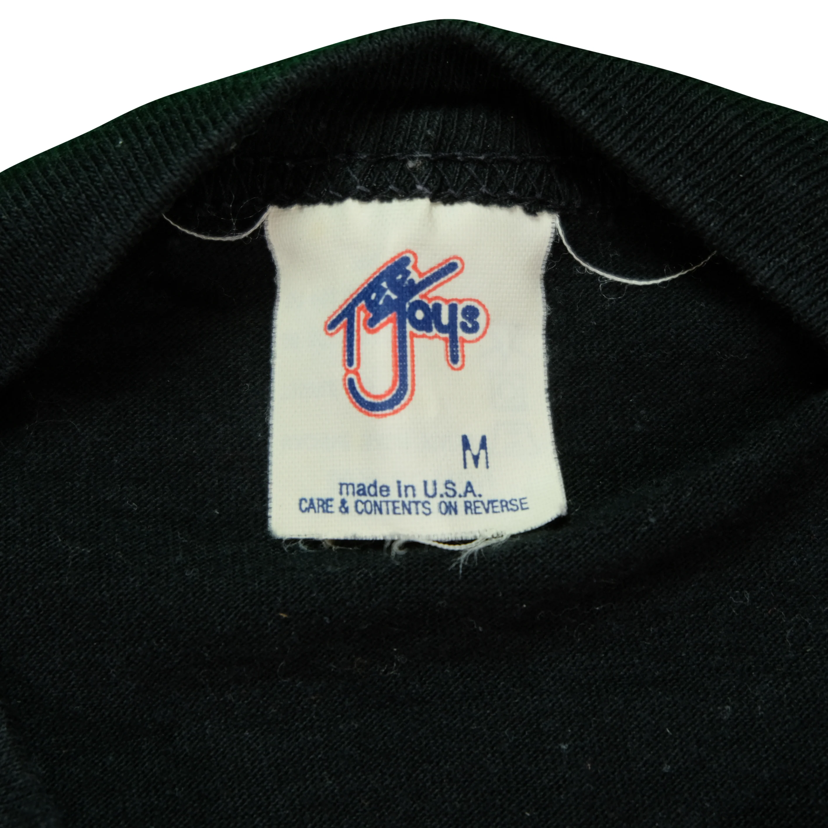 Vintage TEE JAYS New York Dolls Punk Rock Band T Shirt 90s Black M - Image 4