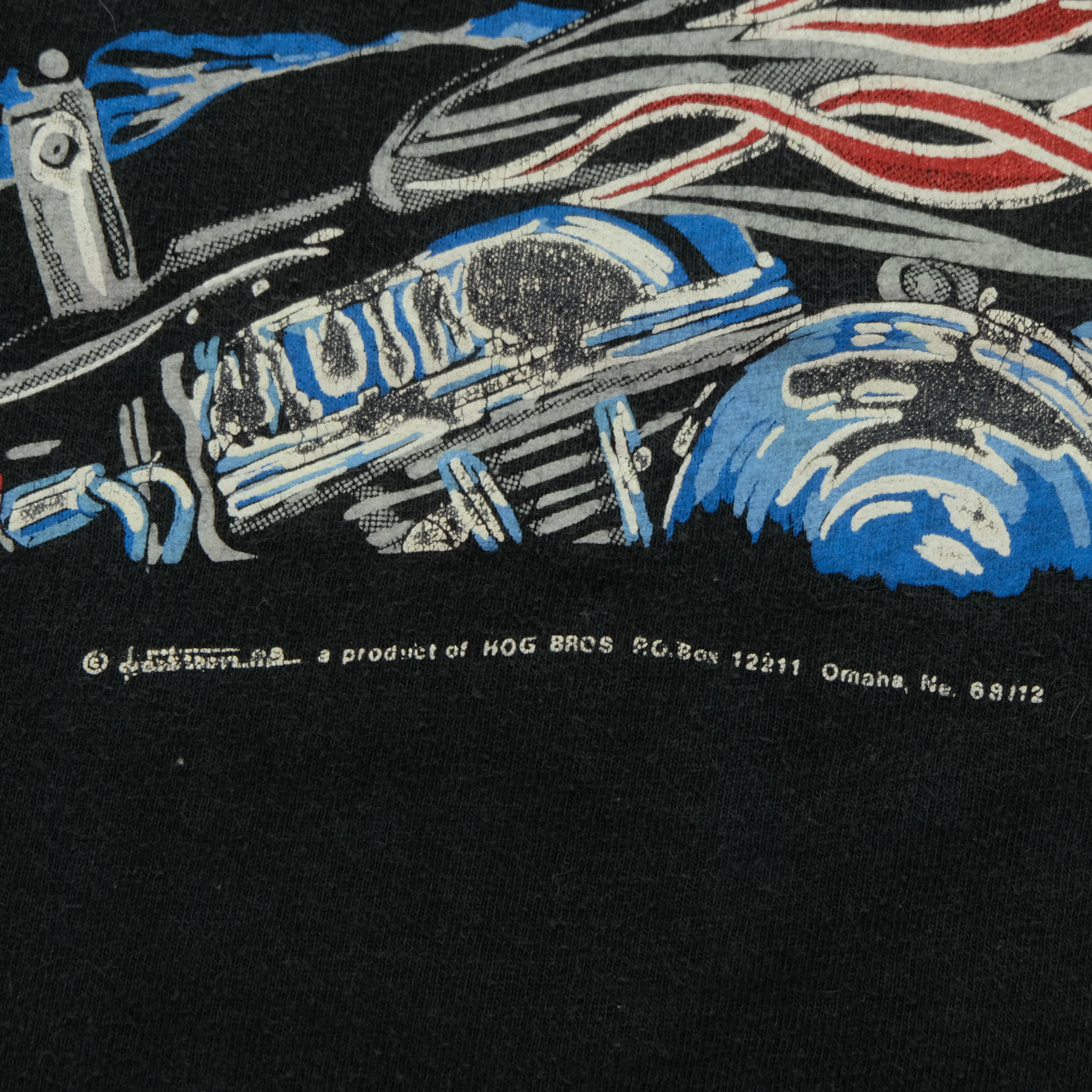 Vintage This Butt's For You Biker T Shirt 80s Black L - Image 4