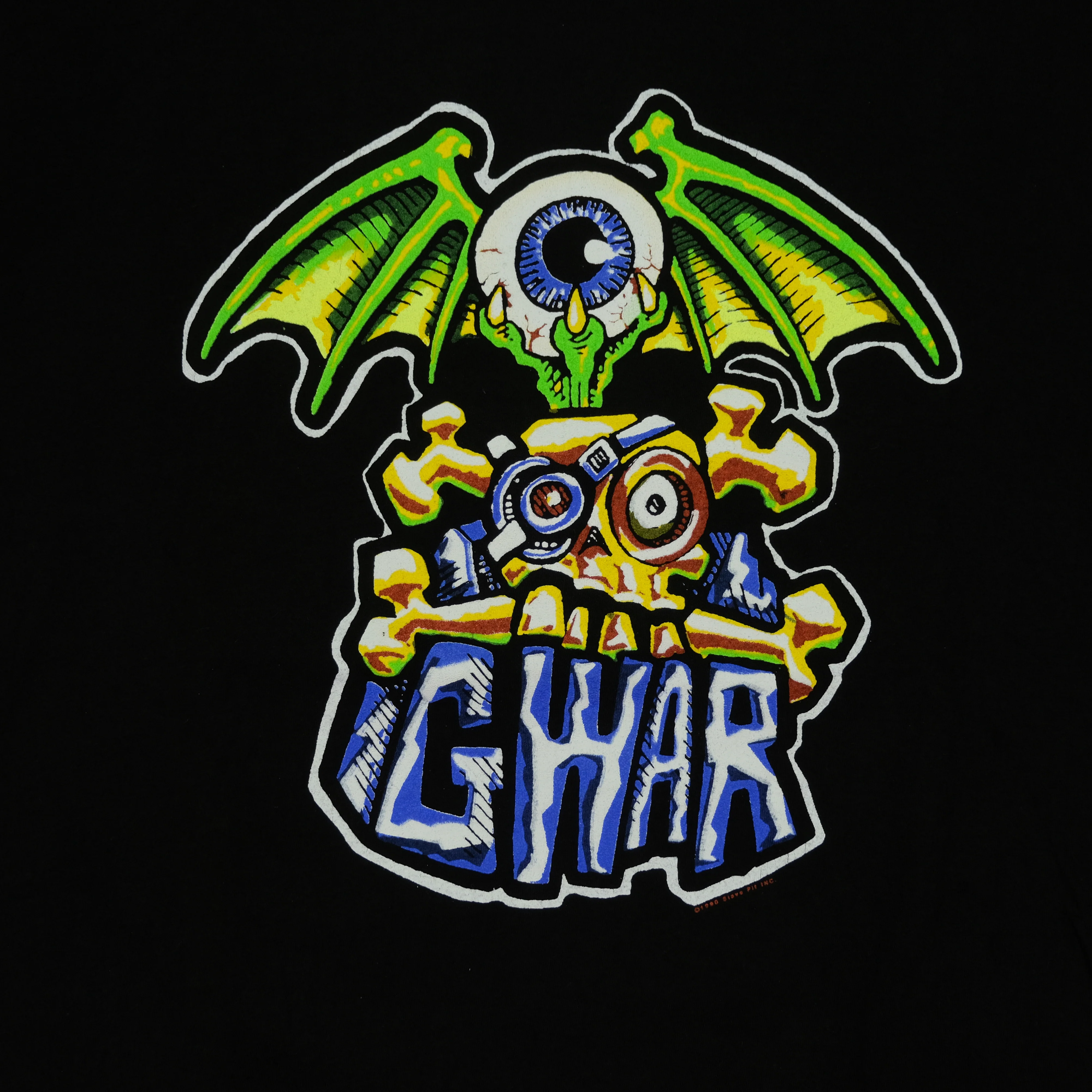 Vintage This Is You On Gwar Comic Strip Tour T Shirt 90s Black XL - Image 3