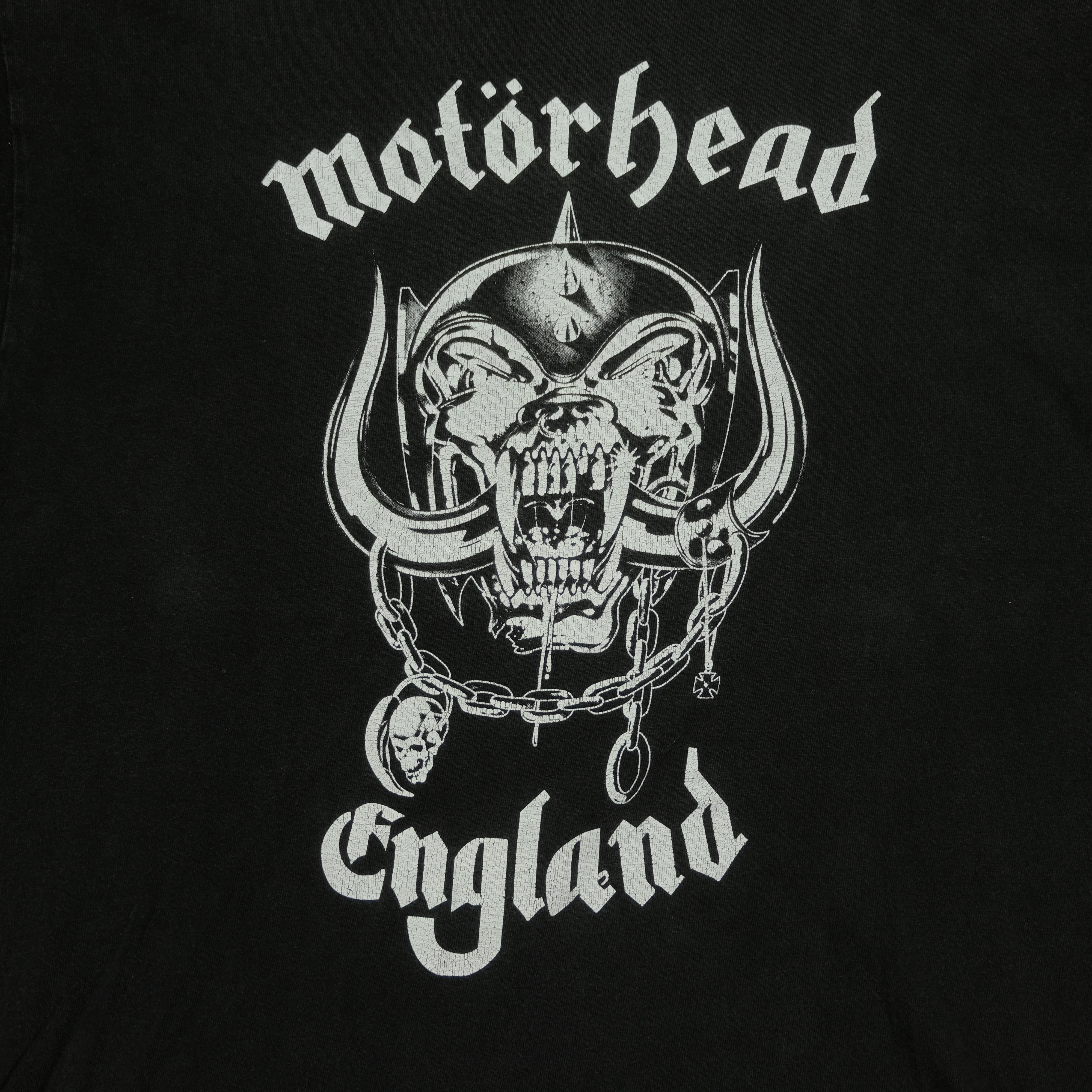 Vintage TULTEX Motorhead England Everything Louder Than Everyone Else Tour T Shirt 90s Black L - Image 3