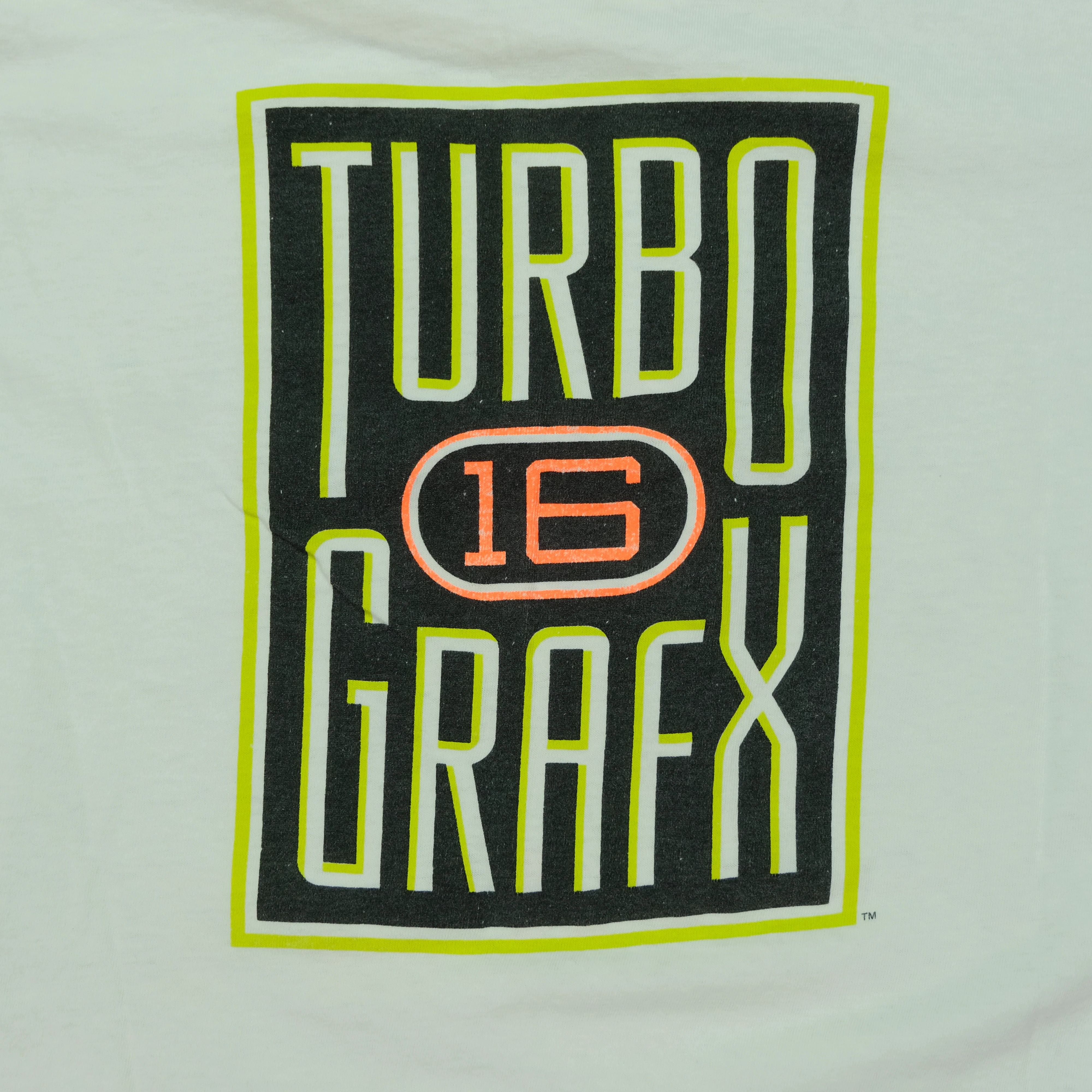 Vintage TurboGrafx-16 Bonk's Adventure Video Game Promo T Shirt 80s White L - Image 7