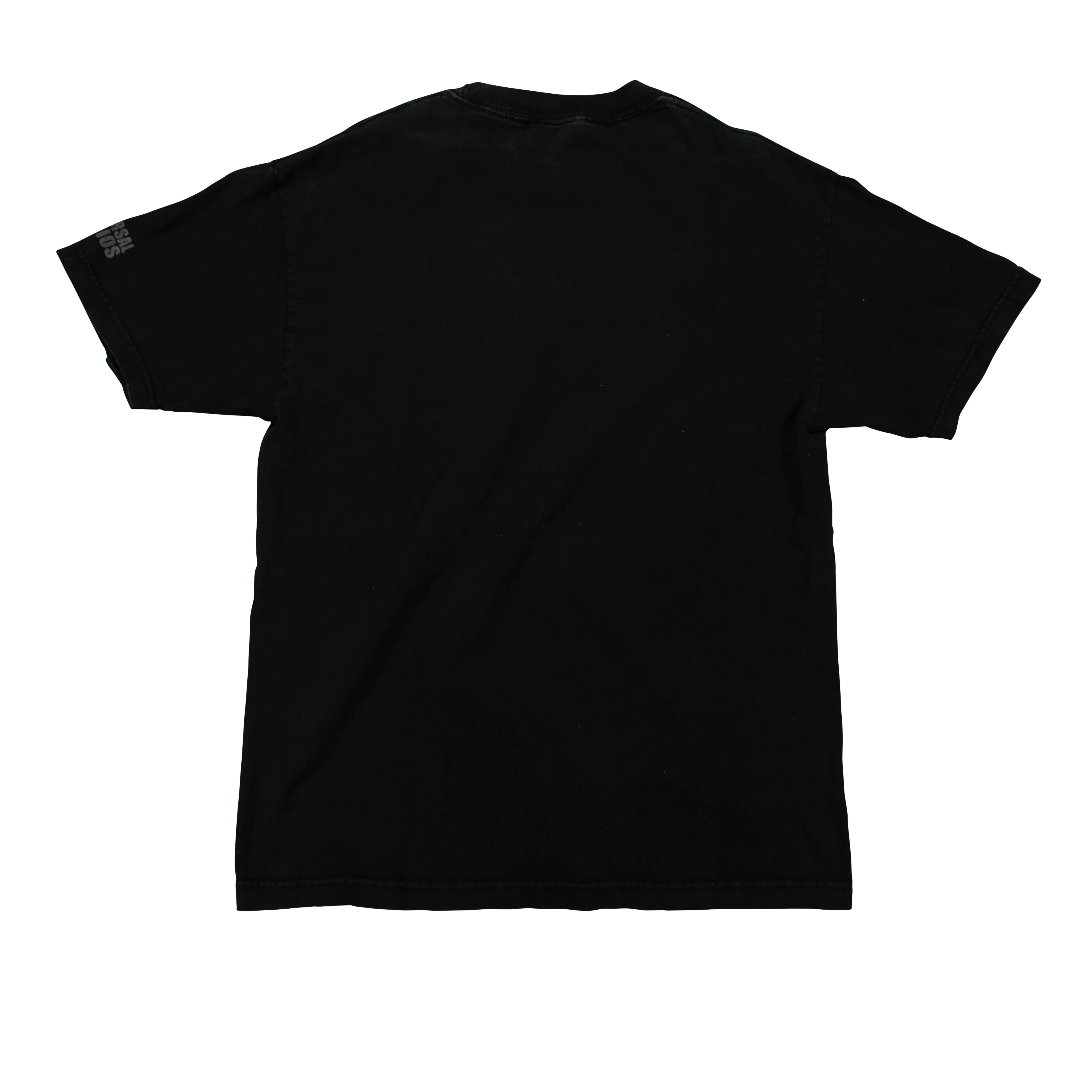 Vintage UNIVERSAL STUDIOS Twister Roller Coaster Ride It Out T Shirt 90s Black L - Image 2
