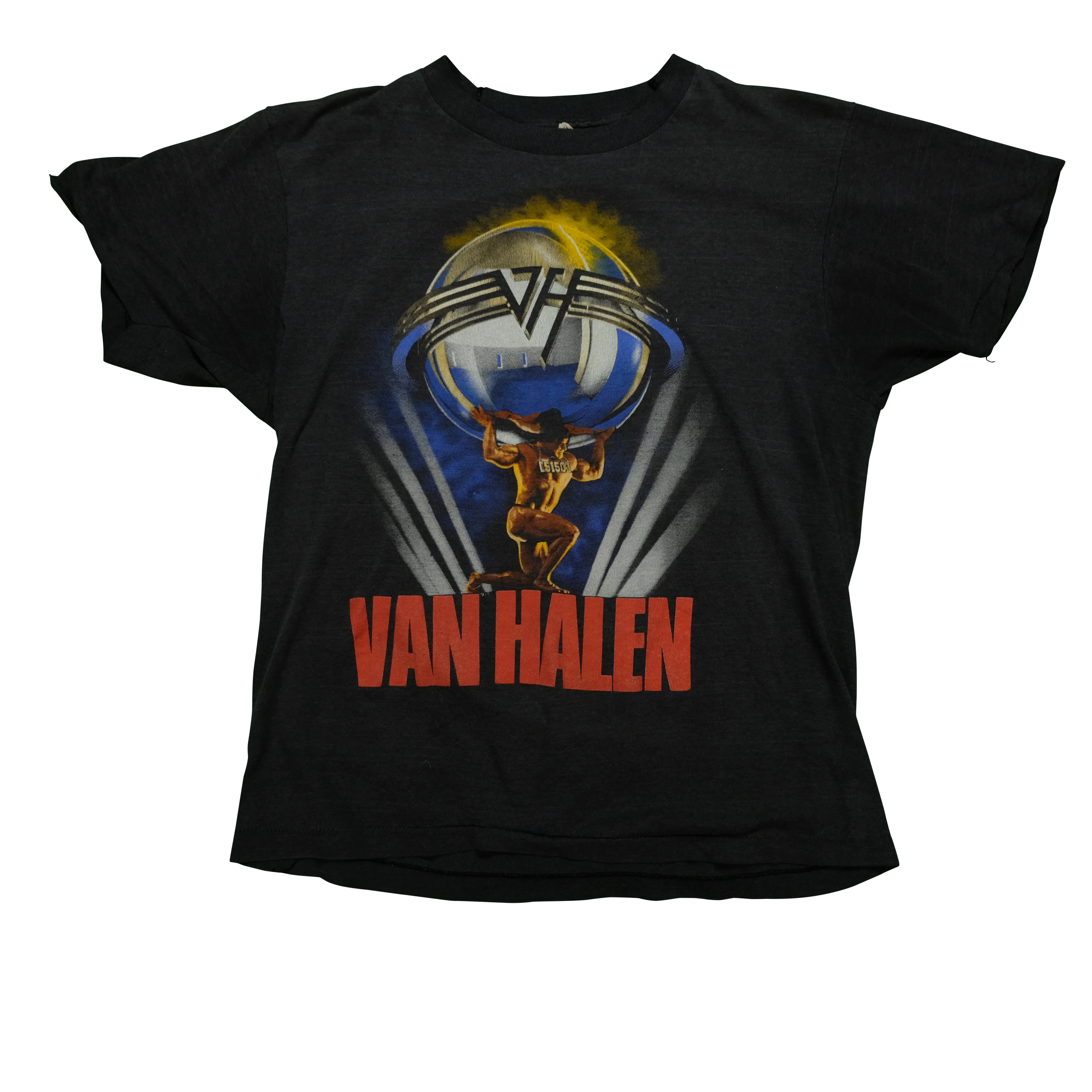 Vintage Van Halen 5150 1986 Tour T Shirt 80s Black