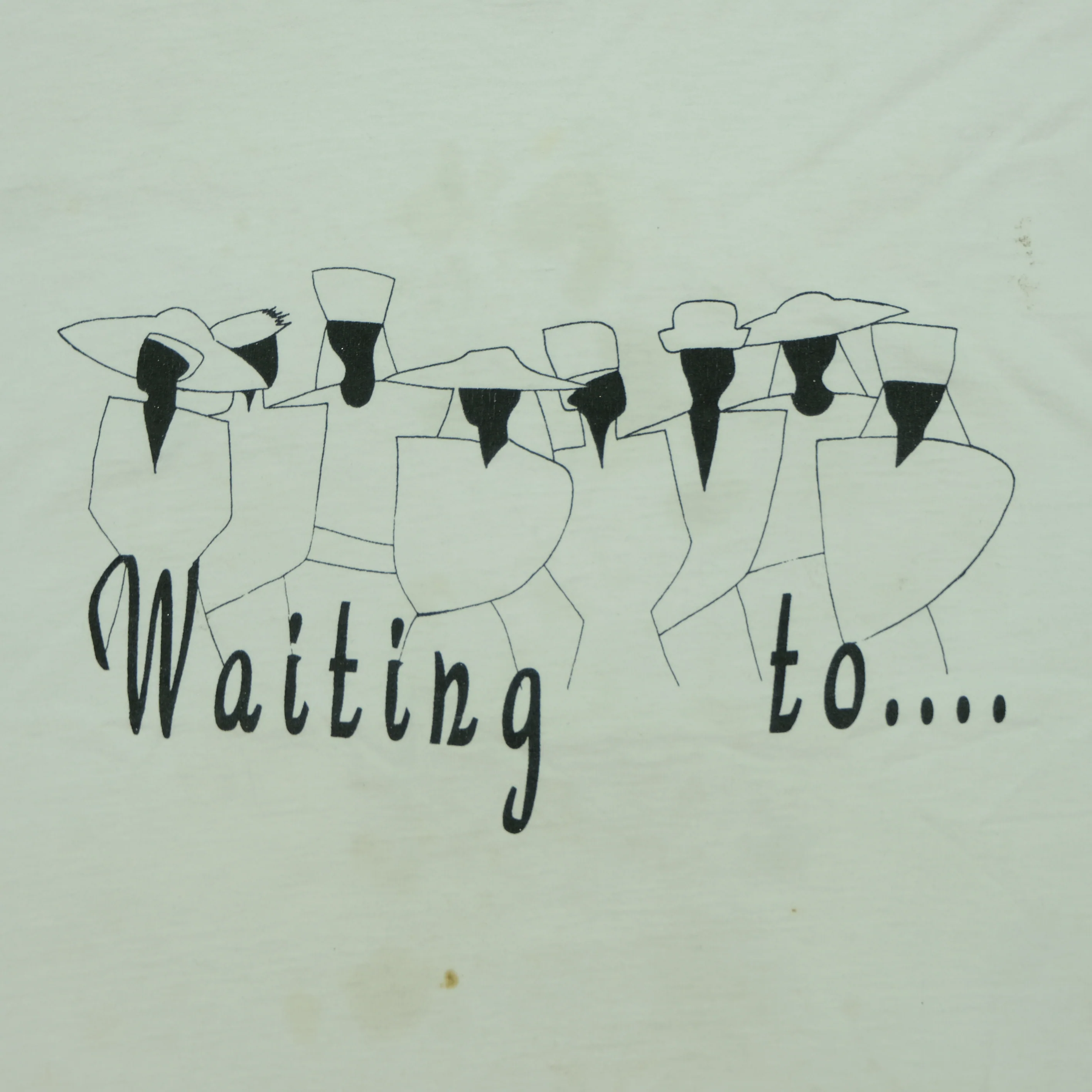 Vintage Waiting to.... Exhale T Shirt 80s White L - Image 3