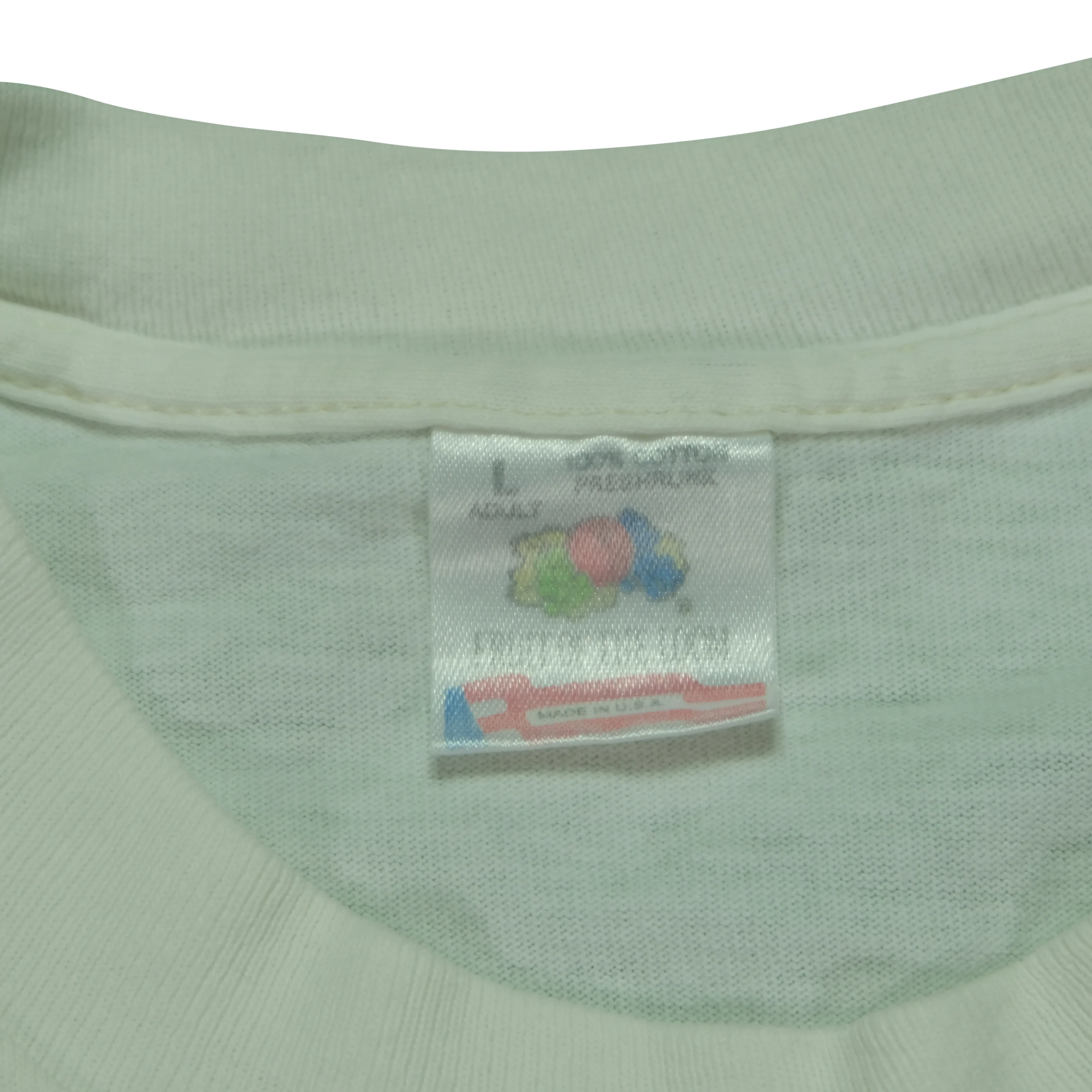 Vintage Where The Wild Ones Row Long Sleeve T Shirt 90s White L - Image 4