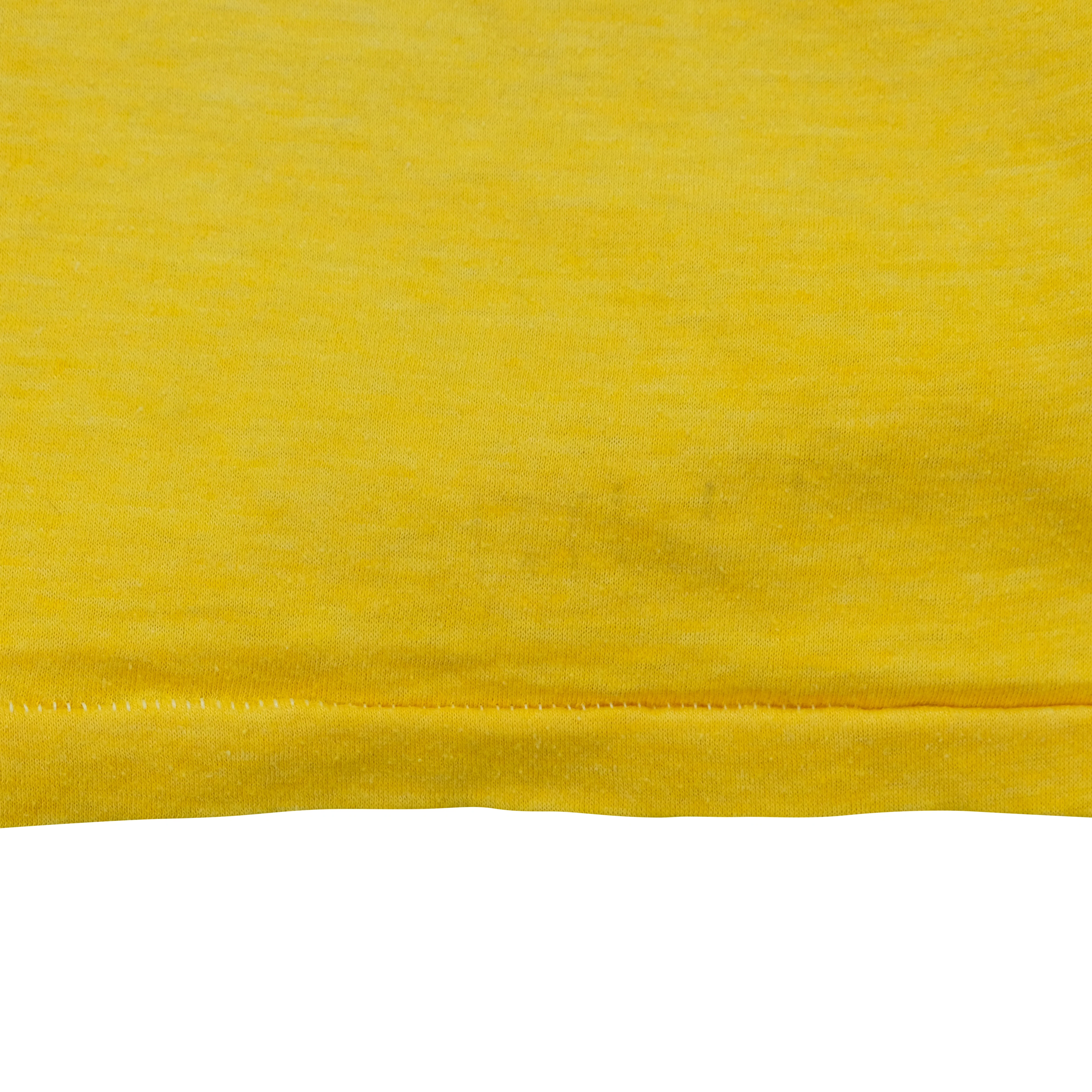 Vintage Who Shot Bobby Knight T Shirt 80s Yellow - Image 9